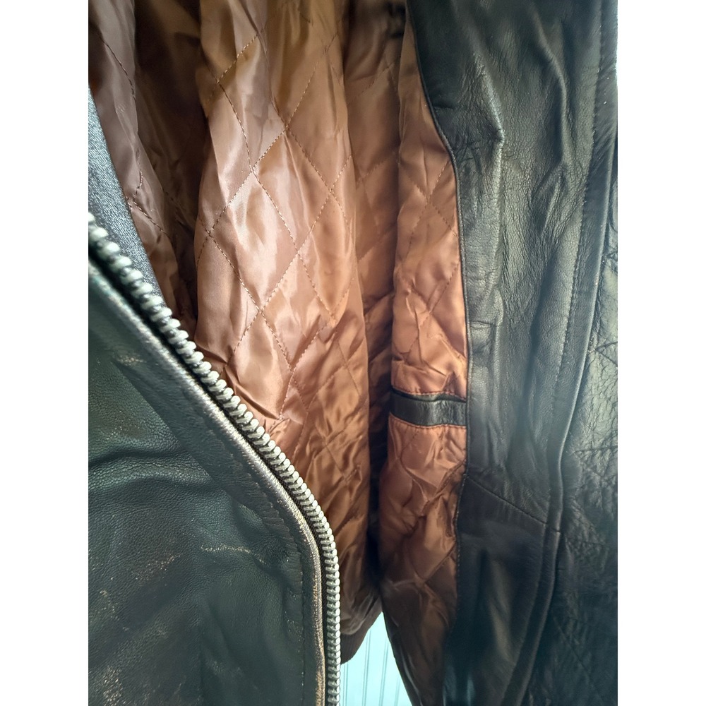 Overwatch Junkrat Steampunk / Cyberpunk Heavy Leather Jacket Size: XXL Bolts - Picture 8 of 13